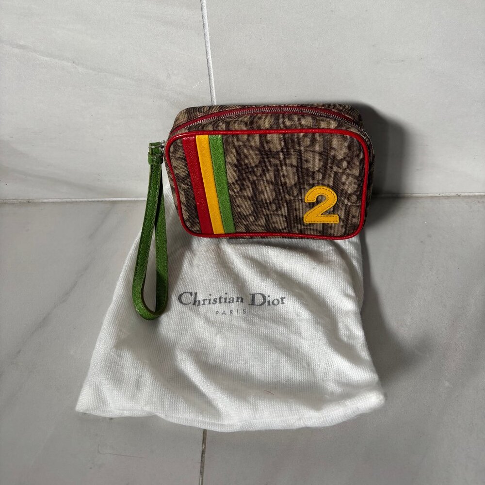 Christian Dior  Monogram Rasta Wristlet - Picture 7 of 8